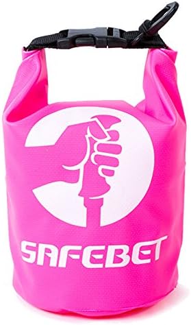 Buynew - MINI 2L Puncture-Proof PVC Waterproof Floating Dry Bag for Kayaking Boating Canoeing Fishing Rafting Swimming Camping (pink)