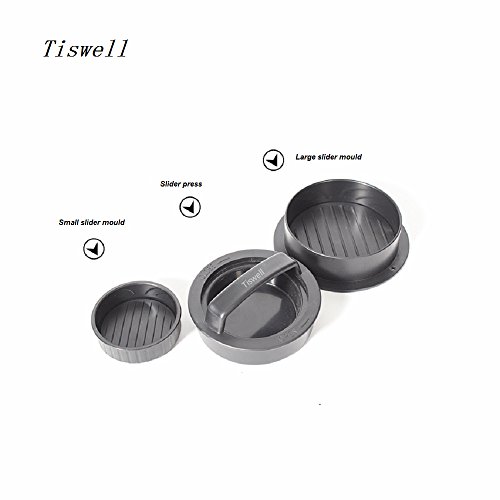 Tiswell 3in1 Hamburgerpressen-Set Patty Maker Hamburgerpresse Küchenhelfer Grillzubehör BBQ - 2