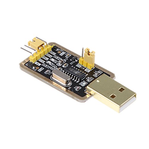 Generic USB Zum TTL Konverter CH340G UART Serielle Adaptermodul Schaltbar Ausgang TTL Level 3.3V/5V-Goldfarbe - 5