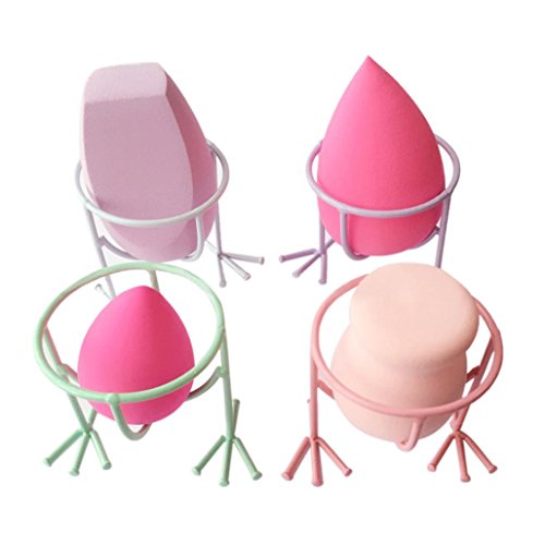 Oyedens 1PC Creative Makeup Egg Powder Puff Drying Holder Rack Display Sponge Stand Shelf