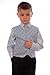 4-Piece Boys Black & Blue Suit