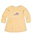 Sense Organics Baby Girls' Sweatshirt Yellow Gelb (pale apricot 700029) 92