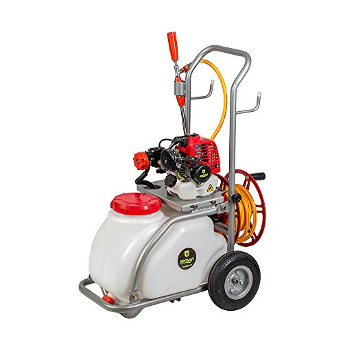 Groway CARRETILA PULVERIZACION 26 CC 30 L con ENROLLADOR