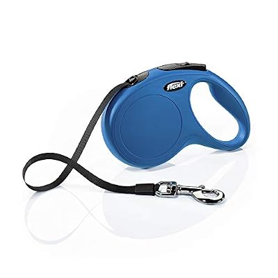 flexi Classic Laisse/Corde pour Chien Bleu 5 m, Max. 25 kg Taille M
