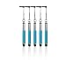Produktbild Fone-Case LG G2 D802 Mini Retractable Einstellbare Kapazitive Stylus Touch Füller (5 Pack) (Baby Blue)