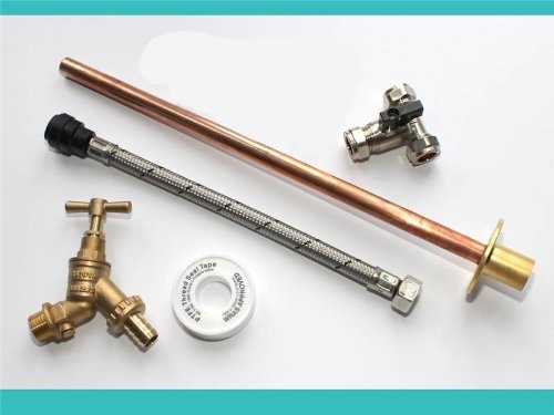 GARDEN TAP KIT DIY Fit OUTDOOR Tap All BRASS COMPRESSION fittings by FixtheDrip