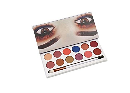 VWH 12 Farben Lidschatten Palette Makeup Eyeshadow Kosmetik Profi-Augenpalette