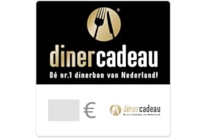Dinercadeau Cadeaubon - voor Nederland - per e-mail