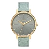 Nixon Damen Analog Quarz Uhr mit Leder Armband A108-2814-00