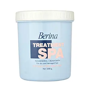Berina Hair Spa - Treatment Nourishing Cream Bath for Dry and Damaged hair - 1000gm