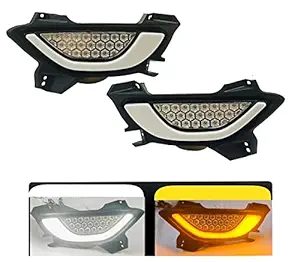 Autofasters Car Led Day Running Light with Led Fog Light for Tata Altroz