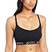 Cake Lingerie Women's Cotton Candy Seamless Nursing Bra, Black, Large