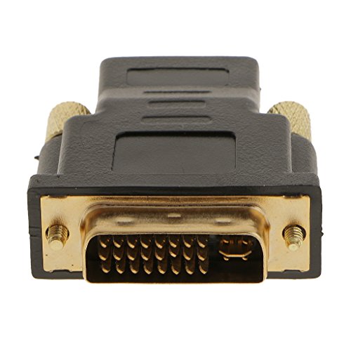 MagiDeal Dvi-i-Dual-Link (24 + 5-polig) Stecker auf Buchse Standard-Adapter für HDTV HDMI - 6