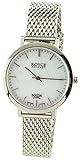 Boccia Damen Digital Quarz Uhr mit Edelstahl Armband 3246-10