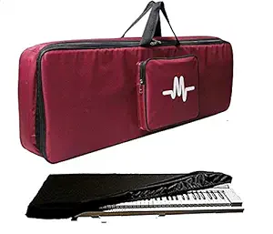 Mexa keyboard bag/case compatible with casio cts100 keyboard padded quality with dust cover.