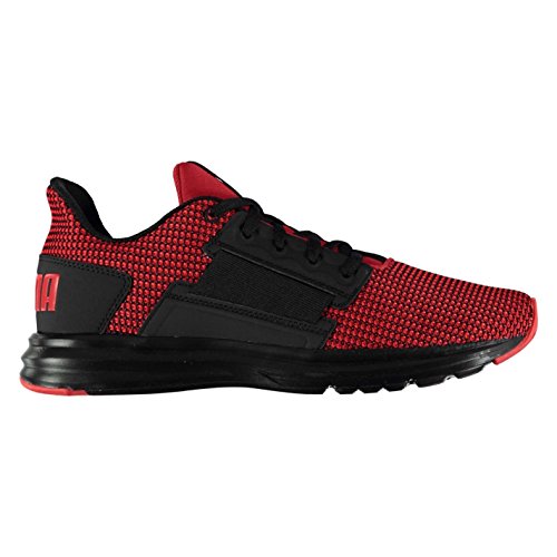 puma enzo red and black