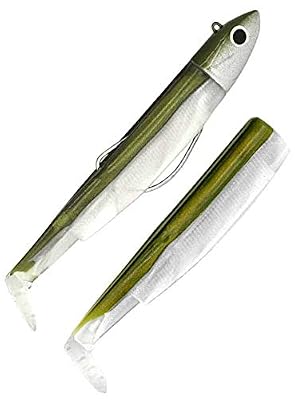 Fiiish Combo Black Minnow BM70+ Tete Plombee Off Shore - 7cm - 6g - Kaki - BM035