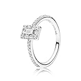 Pandora Damen-Stapelring 925 Sterlingsilber mit Ringgröße 54 197541CZ-54