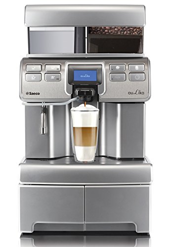 Preisvergleich Produktbild Saeco Aulika Top freistehend 4L Silber Espressokocher (freistehend, Kaffeebohnen, gemahlener Kaffee, Kaffeemühle, 1400 W, 4 l, silber)