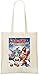 Produktbild Tom And Jerry Eine Nussknacker-Geschichte - Tom And Jerry A Nutcracker Tale Custom Printed Grocery Tote Bag - 100% Soft Cotton - Eco-Friendly & Stylish Handbag For Everyday Use - Custom Shoulder Bags