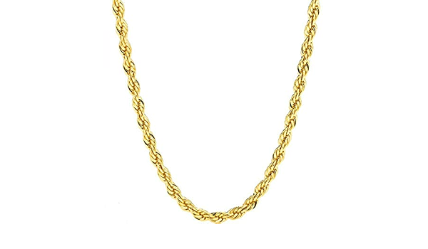 Buy Gold Chain for Men \u0026 Women [ 7mm 