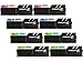 Produktbild Mémoire PC - G.Skill Trident Z RGB 64 Go (8x 8 Go) DDR4 3200 MHz CL14 - Kit Quad Channel 8 barrettes de RAM DDR4 PC4-25600 - F4-3200C14Q2-64GTZR avec LED RGB (garantie 10 ans par G.Skill)