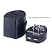 Produktbild JFS Reiseadapter, Mit Weltweitem USB-Anschluss Internationaler Netzadapter Fast Wall Charging Cover 100+ Länder 100V-250V Europäischer Steckeradapter