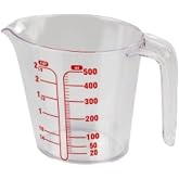 Dereceli &Ouml;l&ccedil;&uuml; Kabı 1000 ml Hacminde 10 Aralıklı Sert Plastik &Ouml;l&ccedil;&uuml; Kabı 1L (1, 500 ml)