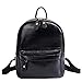Produktbild ToDIDAF Rucksack Damen Mode frauen im freien einfarbig leder mutter umhängetasche reisetasche Back to School Accessories Schwarz L