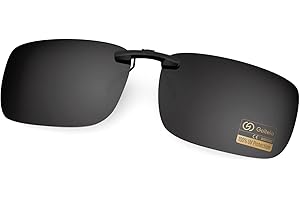 Goiteia Clip polarisé sur les lunettes de soleil sur ordonnance Lunettes hommes femmes