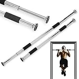 DOOR EXERCISE BAR CHIN UP PULL UP STRENGTH FITNESS GYM DIP WORKOUT EXERCISE UK