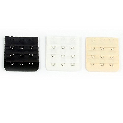 Ammiy® Bra Extender BH 3 Haken Verlängerung 3 Farben Set - 3