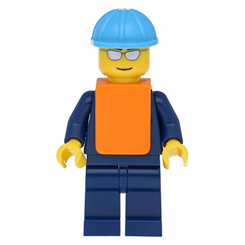 Preisvergleich Produktbild LEGO Maersk Zug Arbeiter 2 - Silberne Sonnenbrille