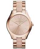 Michael Kors Damen Analog Quarz Uhr mit Edelstahl Armband MK4294