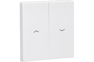 JUNG LS995PWW Tecla con Símbolos, Duroplástico (Resistente Al Rayado) Brillante, Blanco Alpino