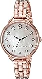 Marc Jacobs Women's Betty MJ3515 Rose-Gold Stainless-Steel Quartz Fashion Watch
