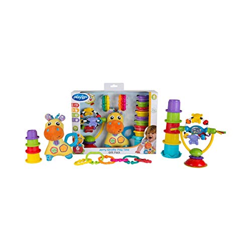 baby-walz Coffret de Jeu/Cadeau Girafe Jerry bébé, Multicolore