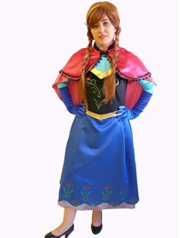 Anna dress inspired (High Quality/Cosplay) Adult - L