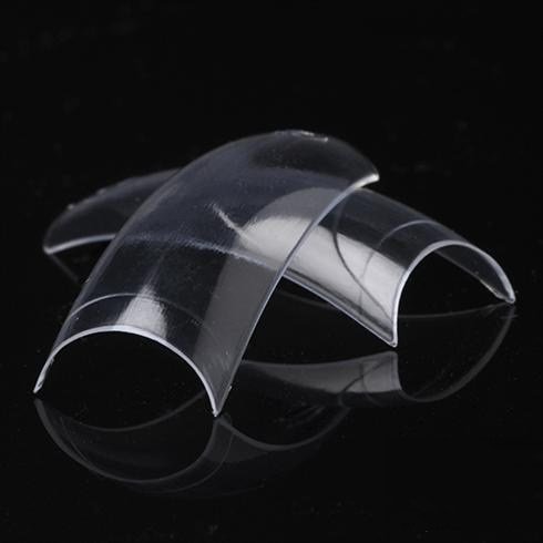 TNBL Professional Crystal Clear Nail Tips Refill Pack of 50 Size 7