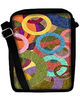 Snoogg , Damen Umhängetasche mehrfarbig multi