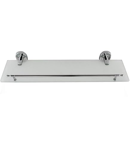 VIDAXL - Mensole In Vetro Trasparente 2 Pz 80x12 Cm - ePRICE