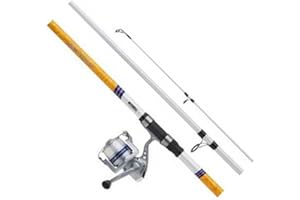 Mitchell Neuron Canne à pêche Mixte Adulte avec leurres Blanc/argenté/Orange