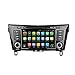 Produktbild 8 Zoll 2 Din Android 5.1.1 Lollipop OS Autoradio für Nissan Qashqai/X Trail(2014 2015 2016 2017), kapazitiver Touchscreen mit Quad Core 1.6G Cortex A9 CPU 16G Flash und 1G DDR3 RAM GPS Navi Radio