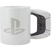 Paladone PlayStation Shaped Ceramic Coffee Mug | PS5 Accessories Novelty Gifts