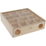 Gazechimp Holz Labyrinth Für Hamster Nager Spielzeug
