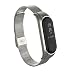 Produktbild Uhrenarmbänder für Xiaomi Mi Band 3, VNEIRW Mailänder Edelstahl Ersatzarmbänder Smartwatch Zubehör A VNEIRW_Elektronik (25,50 x 2,10 x 1,50 cm, Silber)