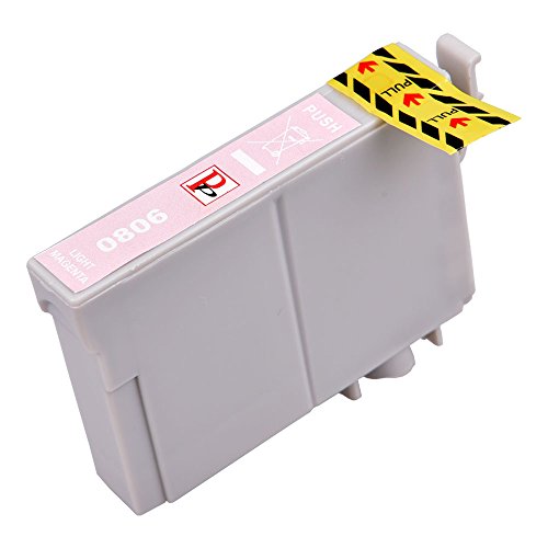 PerfectPrint Kompatibel Tinte Patrone Ersetzen für Epson Stylus Photo P50 R265 R285 R360 RX-560 585 685 PX-650 660 700W 710W 720WD 730WD 800FW 810FW T0801 (Schwarz/Cyan/Magenta/Gelb/Licht-Cyan/Licht-Magenta, 14-pack) - 7