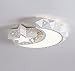 Produktbild William 337 Kinderzimmer Moderne Stern/Mond/Kreative Persönlichkeit Junge Mädchen Blei Deckenleuchte Zimmer Schlafzimmer Lampe (Farbe : Weißes Licht-Kleine)