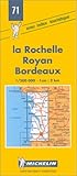 Carte routière : La Rochelle - Royan - Bordeaux, 71, 1/200000