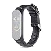 Produktbild NEU! Tensay Erstklassiges weiches Lederzusatz-Armband-Uhr-Handgelenk-Bügel-Band für Xiaomi MI Band 4, Berufsuhrzusätze, bestes Geschenk für Festival-Geburtstag